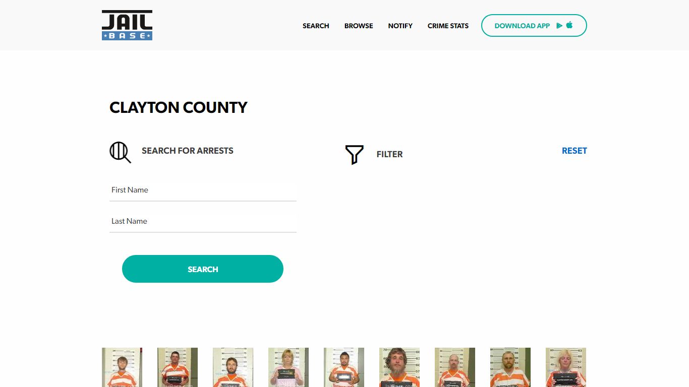 Clayton County Jail Inmate Search and Mugshots | JailBase